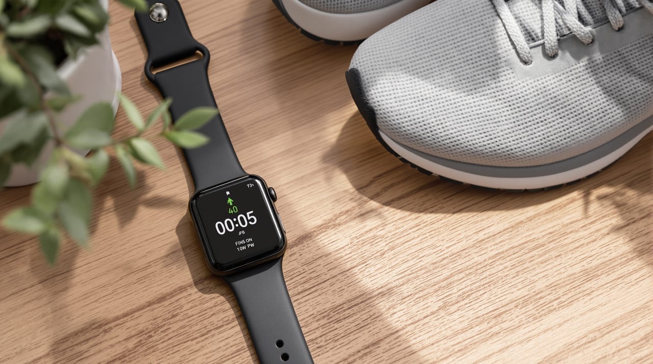 Smartwatch mit Fitnessanzeige - Symbolbild zum Smartwatch-Test